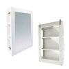 Imagen de Gabinete de baño con espejo y  estantes para colgar