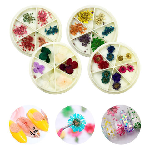 Imagen de Flores 3D para decoración de uñas -  Surtidos