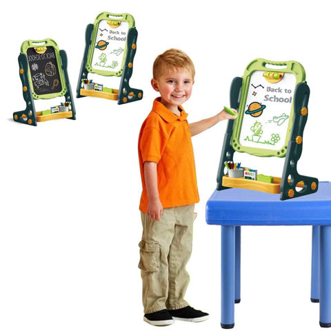 Imagen de Pizarra de pie con útiles