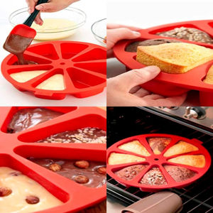 Imagen de Molde de Silicona para torta en porciones