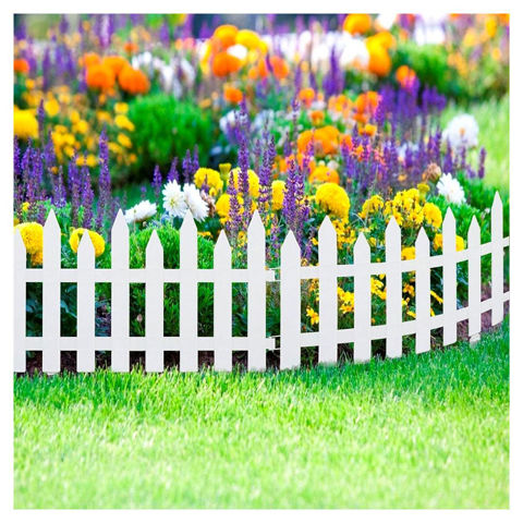 Imagen de Cerco plástico con estacas Para Jardín