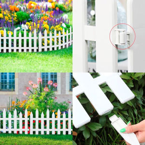 Imagen de Cerco plástico con estacas Para Jardín