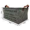 Imagen de Organizador de tela plegable con asas