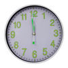 Imagen de Reloj de pared redondo números fluo 29cm