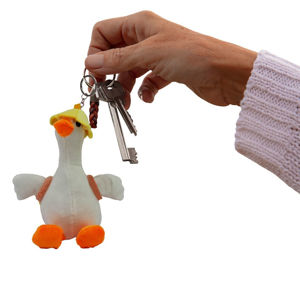 Imagen de Llavero Peluche Ganso - Colores SURTIDOS