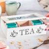 Imagen de Caja para té con vidrio visor