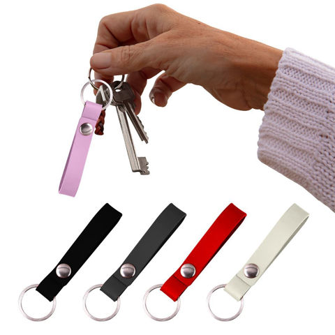 Imagen de Llavero tira símil cuero