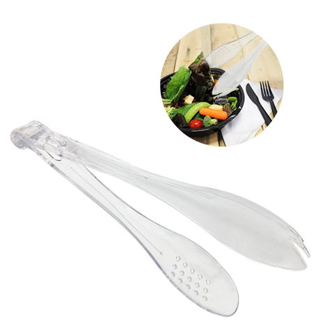 Imagen de Pinza acrílica transparente para ensalada