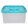 Imagen de Caja de almacenamiento  plástica con tapa 15x29cm