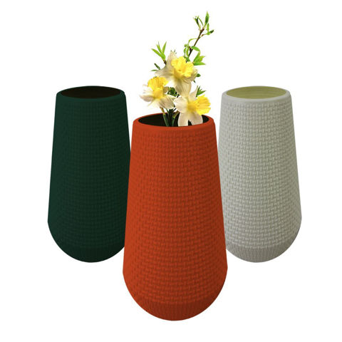 Imagen de Florero  diseño labrado