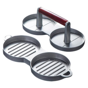 Imagen de Molde para hamburguesas de metal doble