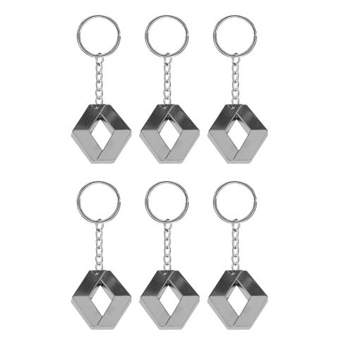 Imagen de Llaveros en metal marca de autos x 6 unidades