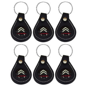 Imagen de Llaveros en cuero marca de autos x 6 unidades