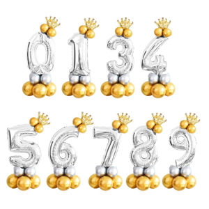 Imagen de Globos metalizados Números con Corona