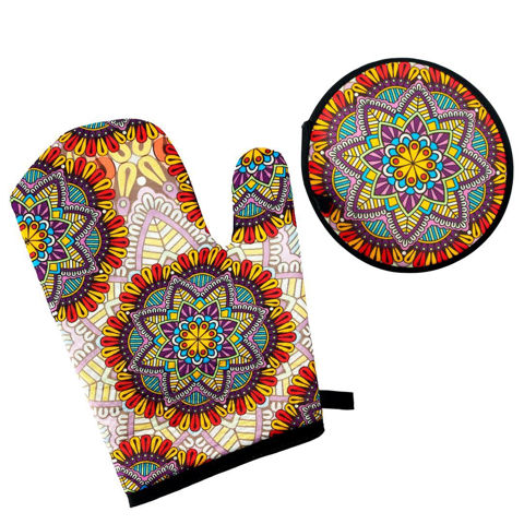 Imagen de Set Manopla con agarradera 2 piezas