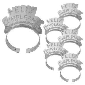 Imagen de Vincha cotillon feliz cumpleaños 6pc.