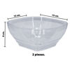 Imagen de Bowls x 2 pzas transparentes