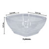 Imagen de Bowls x 3 pzas transparentes