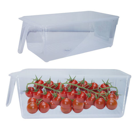 Imagen de Organizadora transparente para heladera rectangular