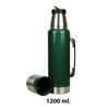 Imagen de Termo de acero color con tapón y pico vertedo 1,2 L