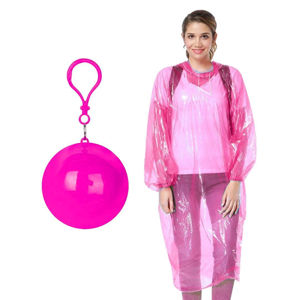 Imagen de Pilot de lluvia Capa con capucha en estuche con gancho