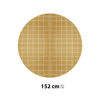 Imagen de Mantel plástico cuadriculado Redondo Diámetro 152 cm