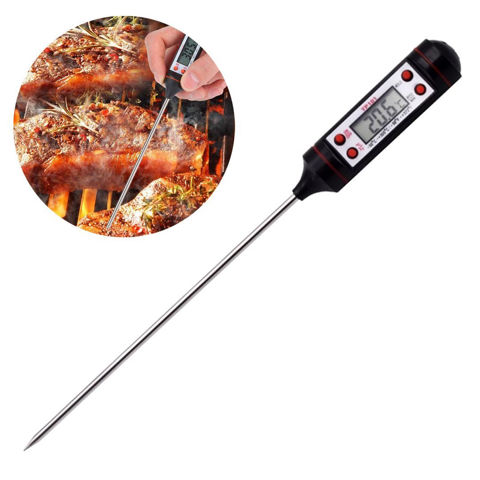 Imagen de Termómetro digital de cocina en estuche