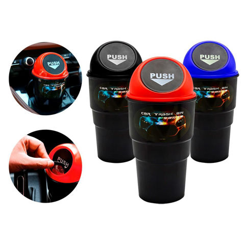 Imagen de Papelera Contenedor de Residuos para Auto tipo vaso