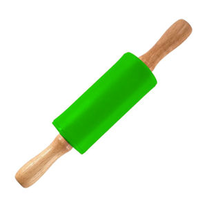 Imagen de Palo de amasar silicona y madera repostería