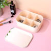 Imagen de Caja organizadora rectangular para maquillajes con espejo