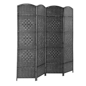 Imagen de Biombo separador de ratan 4 hojas
