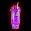 Imagen de Vaso Unicornio con Luz, Tapa y Sorbito 500 ml - Diseños Surtidos