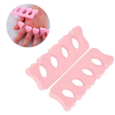 Imagen de Separador de dedos goma eva 5 pares