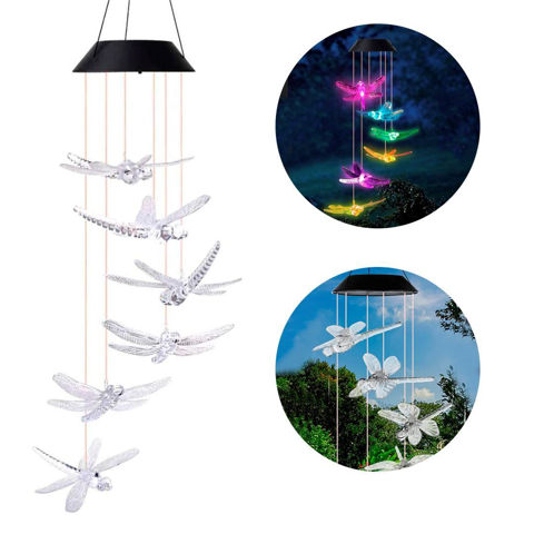 Imagen de Llamador de Angeles - Decoración Jardín Con Luz Solar