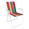 Imagen de Silla plegable a rayas-color