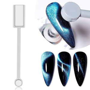 Imagen de Imán doble para decoración de Uñas - Ojo de gato