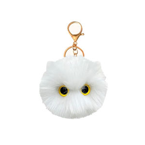 Imagen de Llavero carita peluda con ojos-mosqueton