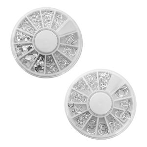 Imagen de Apliques decoración para uñas con formas - Diseños Surtidos