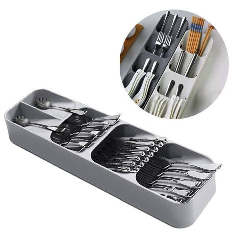 Imagen de Organizador de cubiertos para cajón  cubiertero