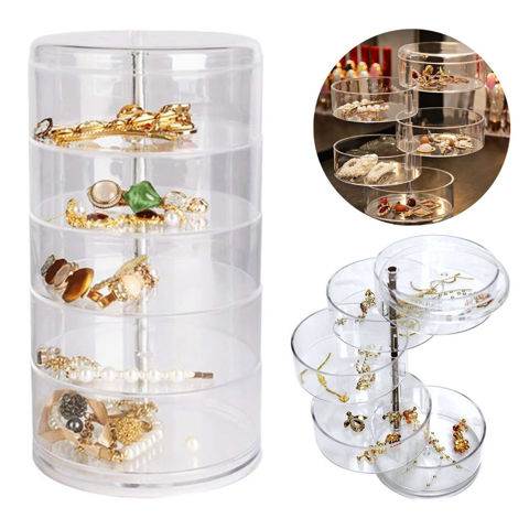 Imagen de Alhajero organizador-sectores giratorios