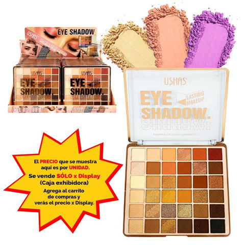 Imagen de Petaca sombras Ushas- 36 tonos - ES4222-02
