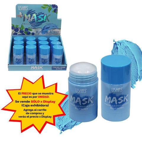 Imagen de Mascara Ushas barra de limpieza facial-arandano