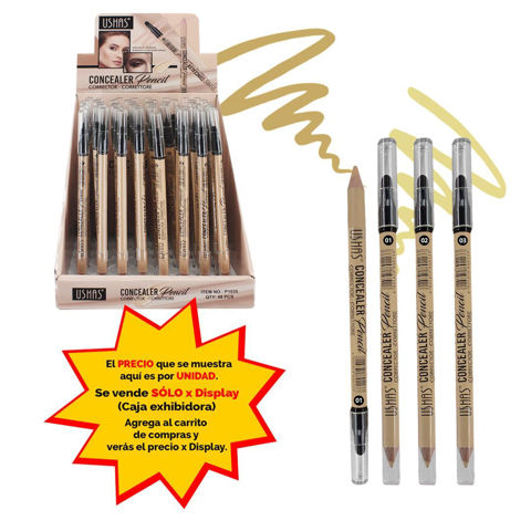 Imagen de Lápiz corrector con difuminador Ushas