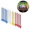 Imagen de Velas de  cumpleaños  con portavela 12 unidades