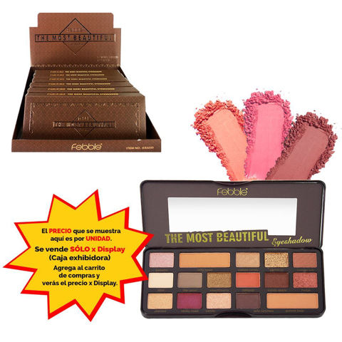 Imagen de Sombras para ojos 16 tonos Febble