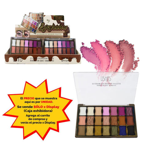 Imagen de Sombra de ojos  21 tonos Ushas