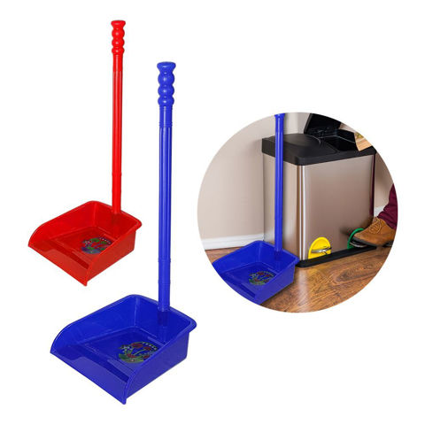 Imagen de Pala de basura con mango largo