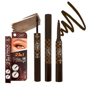 Imagen de Lápiz y gel para cejas 2 en 1 Ushas