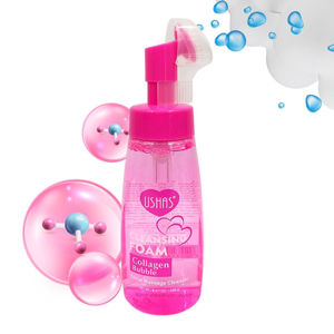 Imagen de Espuma limpieza facial burbujas de colágeno Ushas