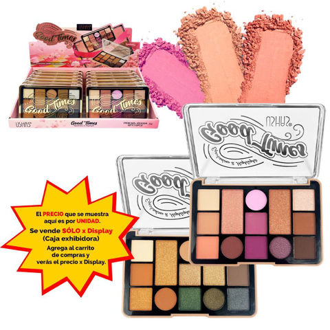 Imagen de Sombras E Iluminadores 13 Tonos Ushas